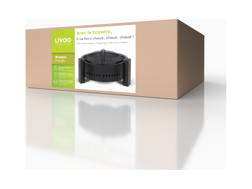 Livoo vuurkorf 4