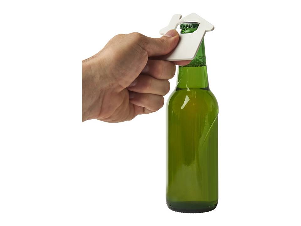 Flesopener in vorm van huis 2