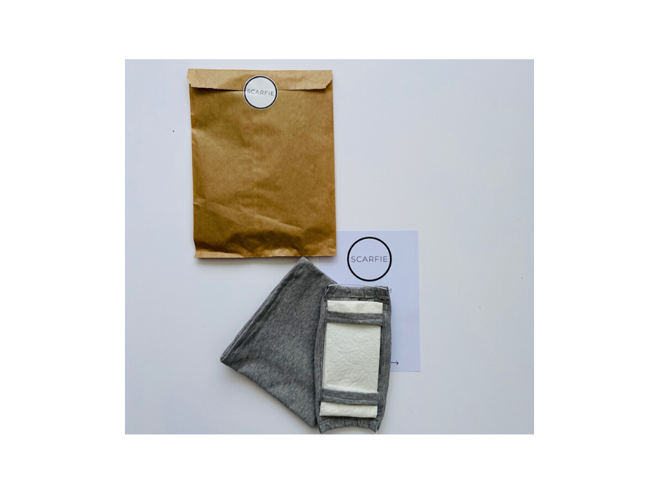 Scarfie mondkapje + colsjaal 9