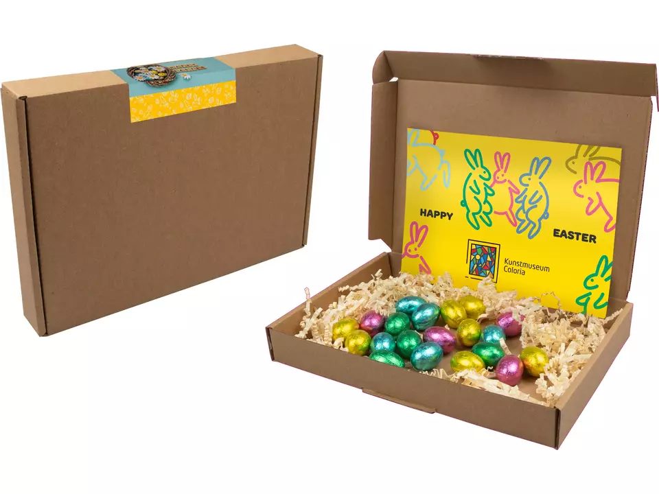 Doosje Paaseitjes in nest 1