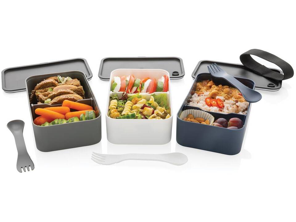 GRS lunchbox met spork voor koude en warme lunch
