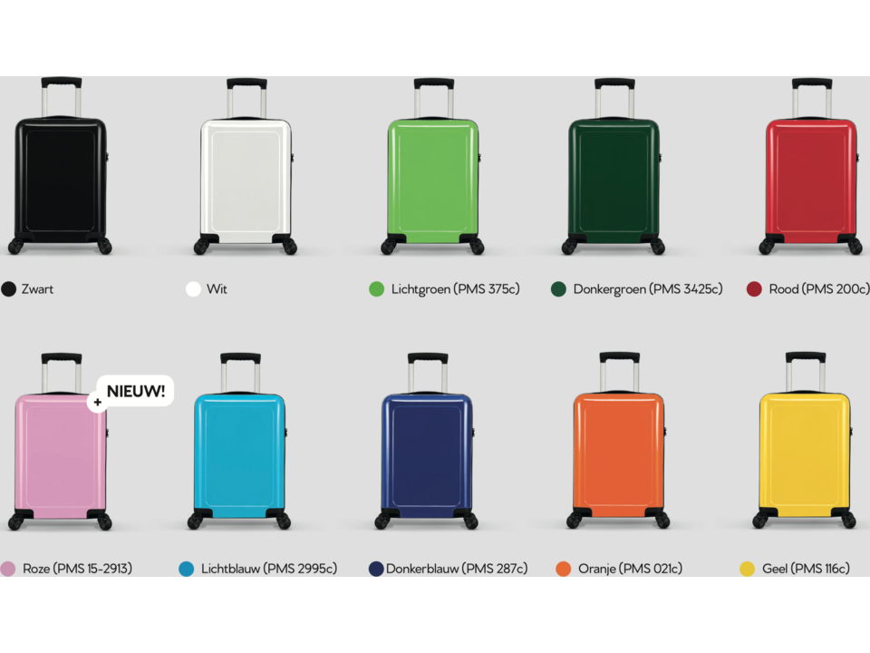 Handbagage koffer met full color print 1