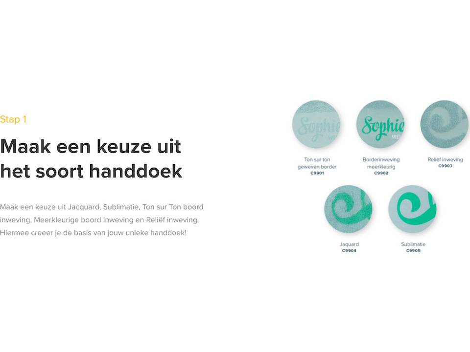 Handdoeken 4YOU - maatwerk 7