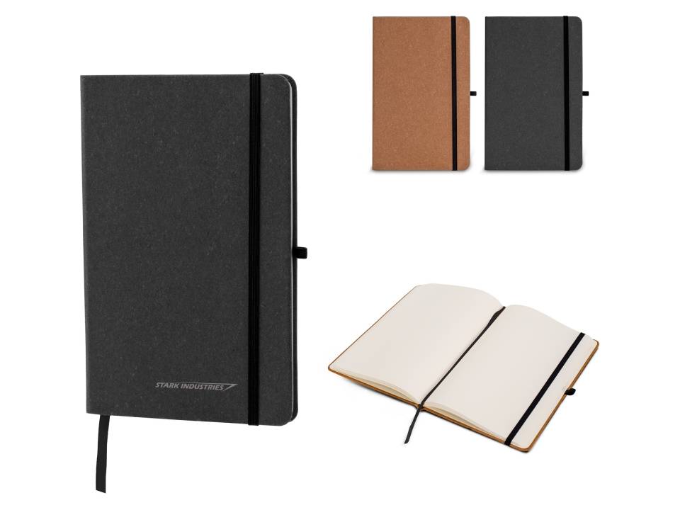 Hardcover Notebook A5 Recycled Leer 4