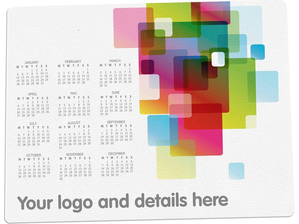 Brite kalender muismat 1