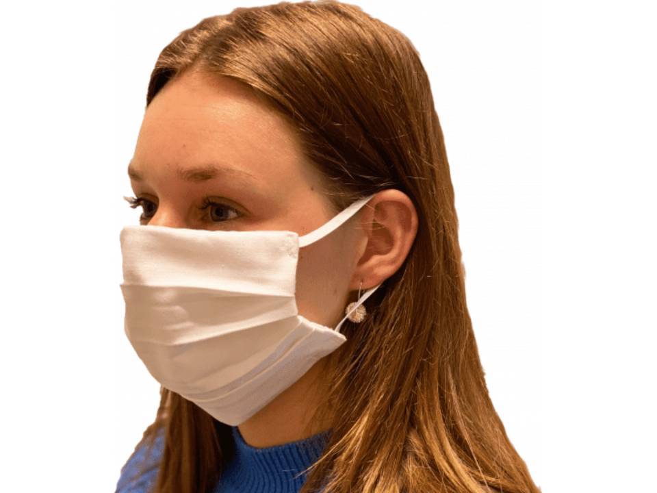 Herbruikbaar katoenen mondmasker - beste kwaliteit wasbaar op 60°