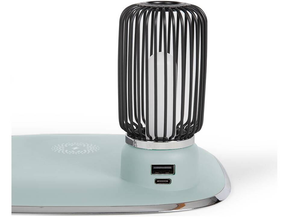 Bedlampje met 15W snelle draadloze oplader 5