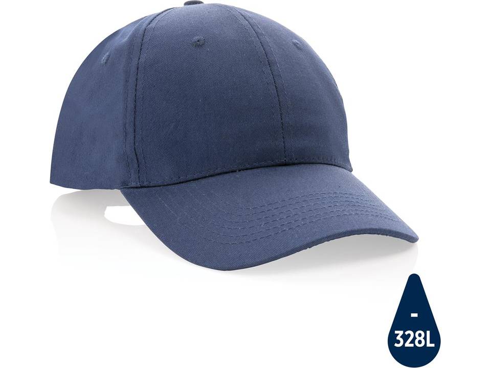 Impact gerecycled katoenen cap met AWARE tracer 7