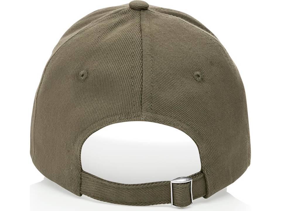 Impact gerecycled katoenen Luxe cap met AWARE tracer 47