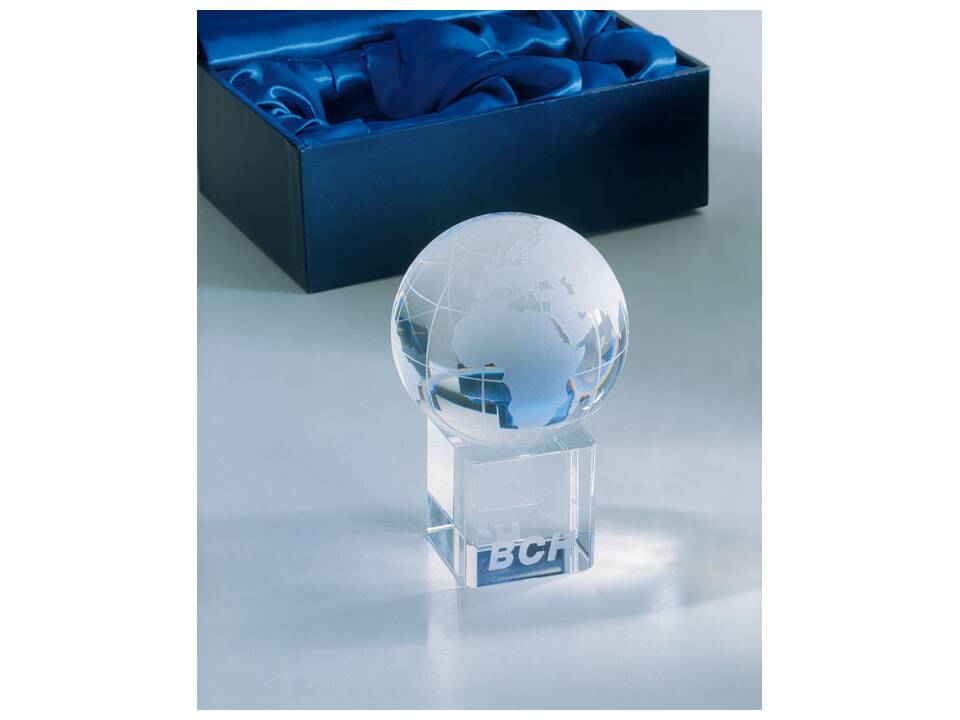 Presse-papier van glas globe 3