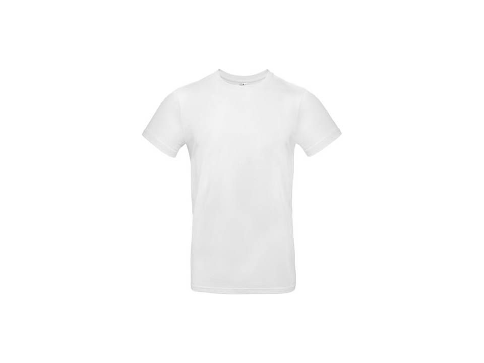 Jersey katoenen T-shirt-wit