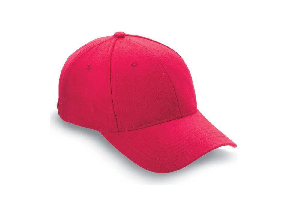 Baseball cap 6 panel met sluiting 6