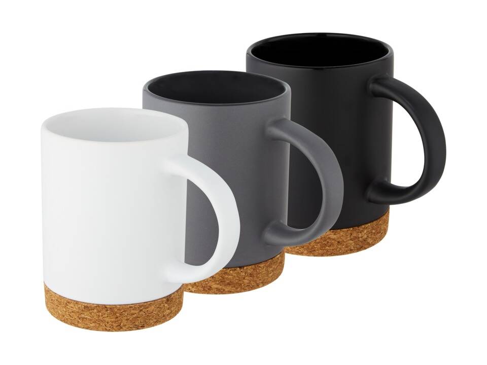 Keramische mok met bodem van kurk - 425 ml