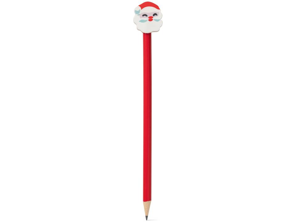 Kerst potlood rood