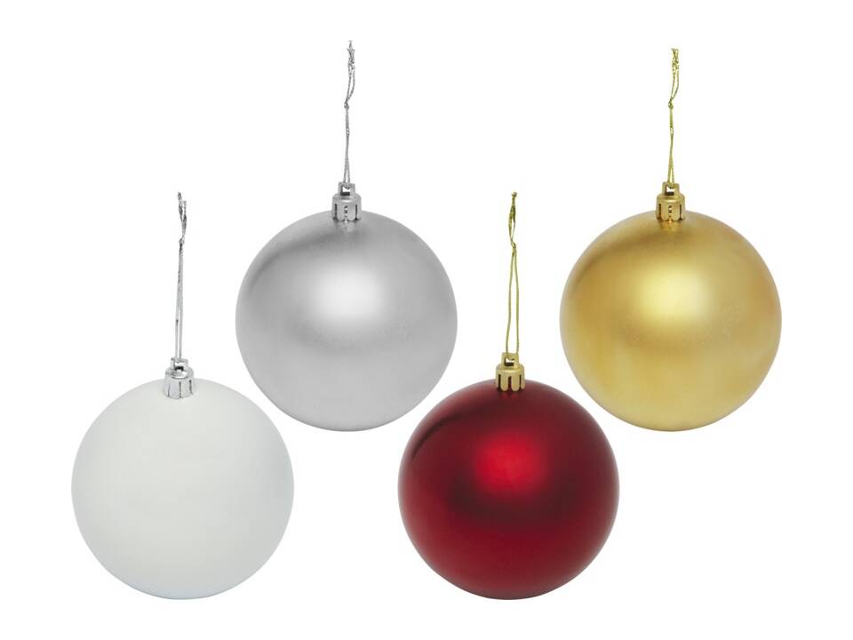 Kerstbal in geschenkverpakking