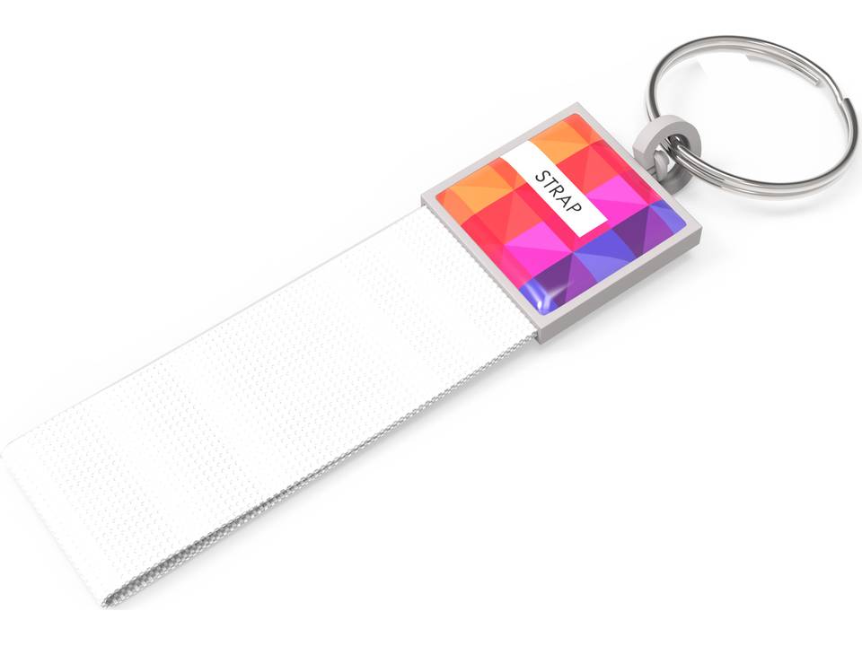 keyringstrap-white