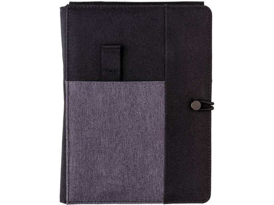 Kyoto notitieboek met 5W draadloze 4.000 mAh powerbank 1