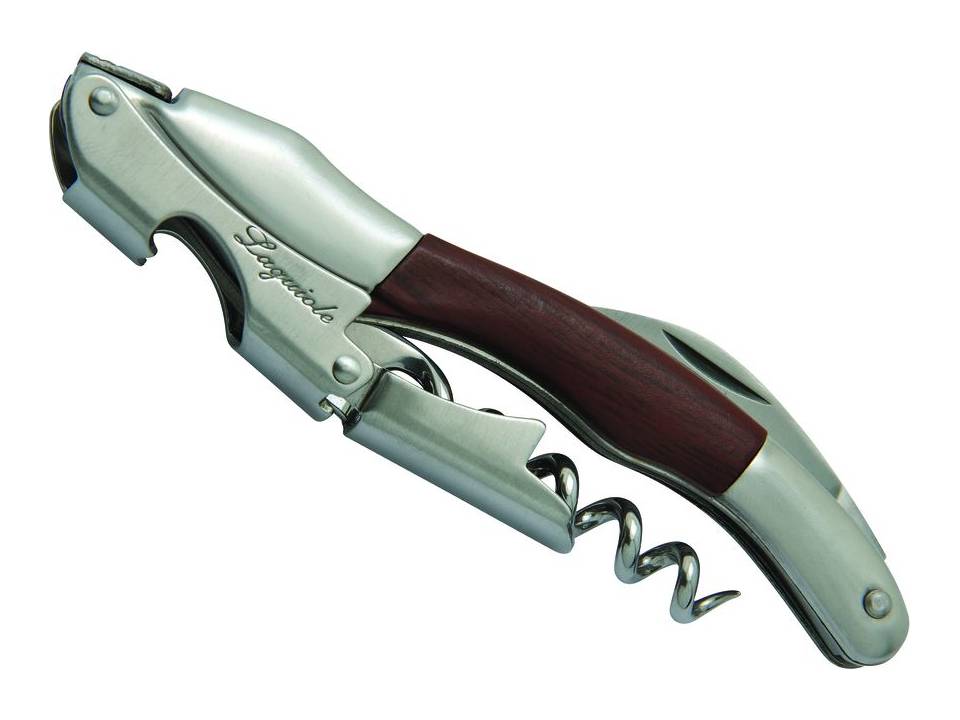 Laguiole sommelier opener met dubbele hendel 4