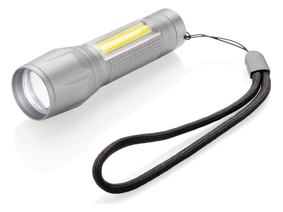 LED 3W focus zaklamp met COB