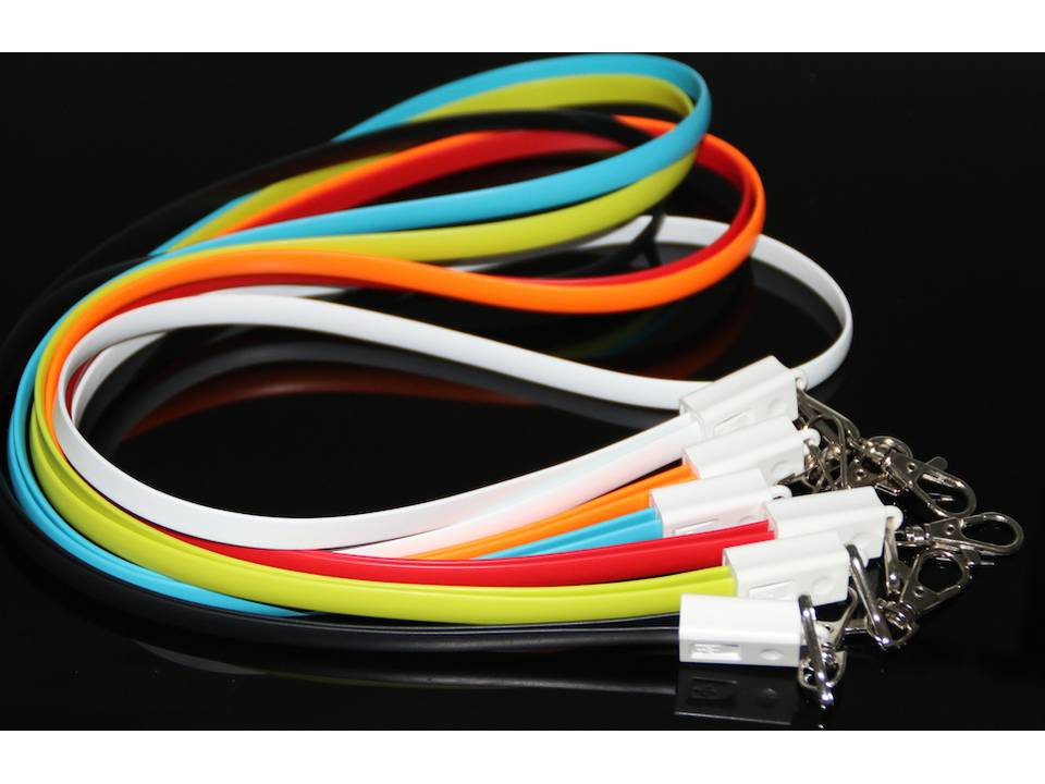 Lenny B lanyard én laadkabel 6