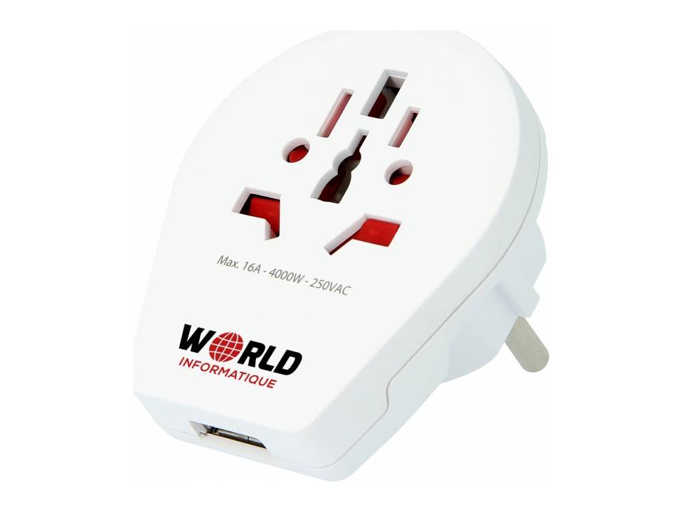 Skross World to Europe USB 6