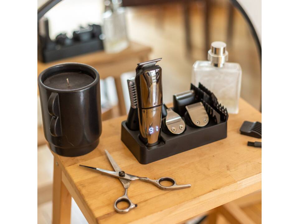 LIVOO Multifunctionele tondeuse en baard- en lichaamstrimset 7