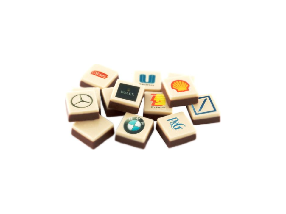 Logo Chocolade - pakket van 48 stuks