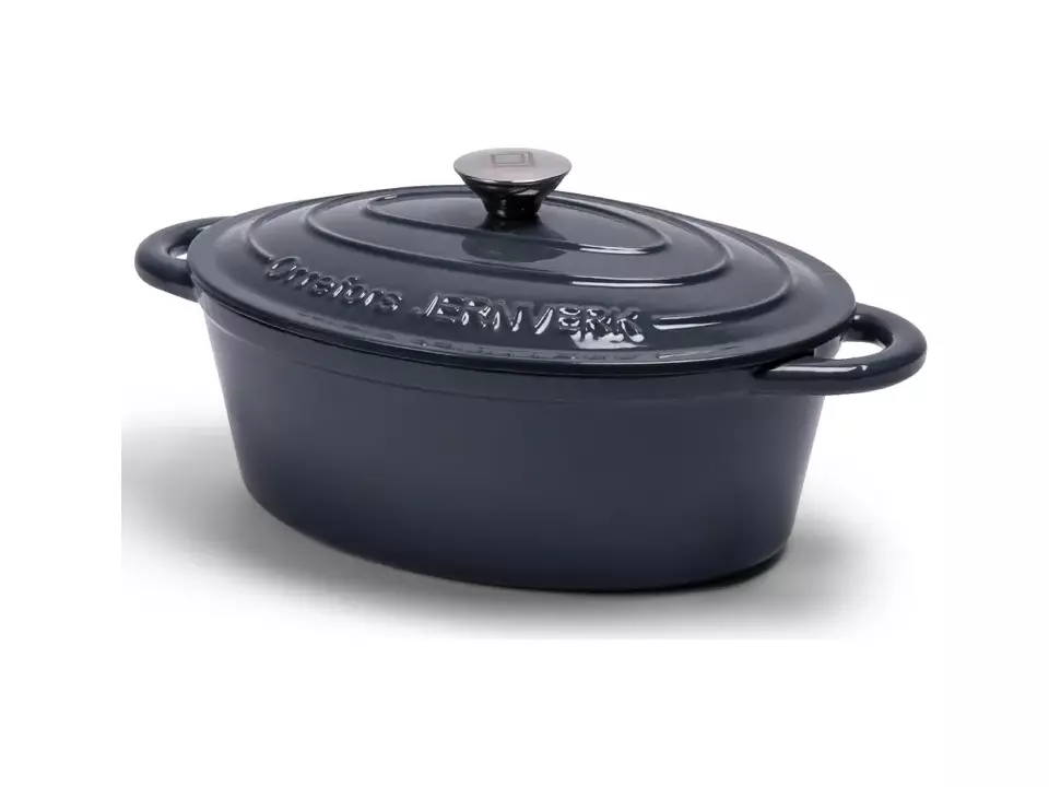 Orrefors Jernverk Ovale geëmailleerde braadpan 3.5L 6
