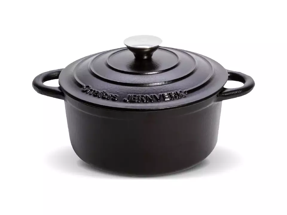 Orrefors Jernverk grote geëmailleerde braadpan 5L 1