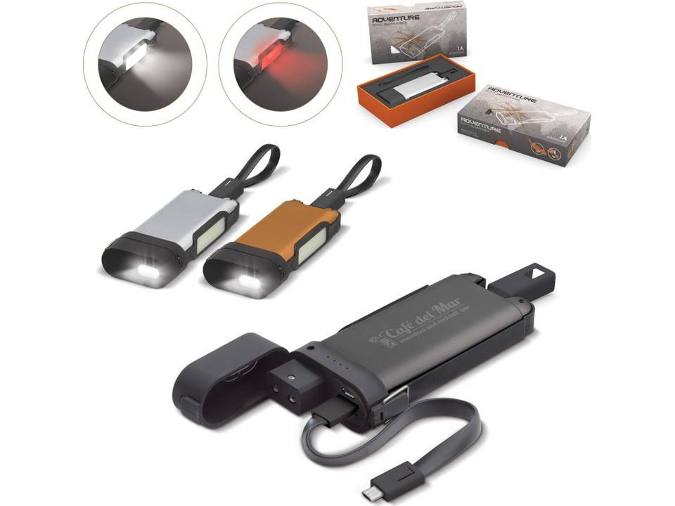 Adventure powerbank lamp - 5000 mAh 1