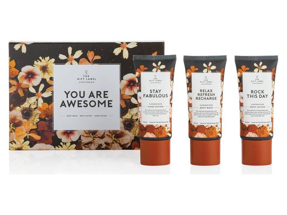 Luxe brievenbus mailbare giftset - You are Awesome 1