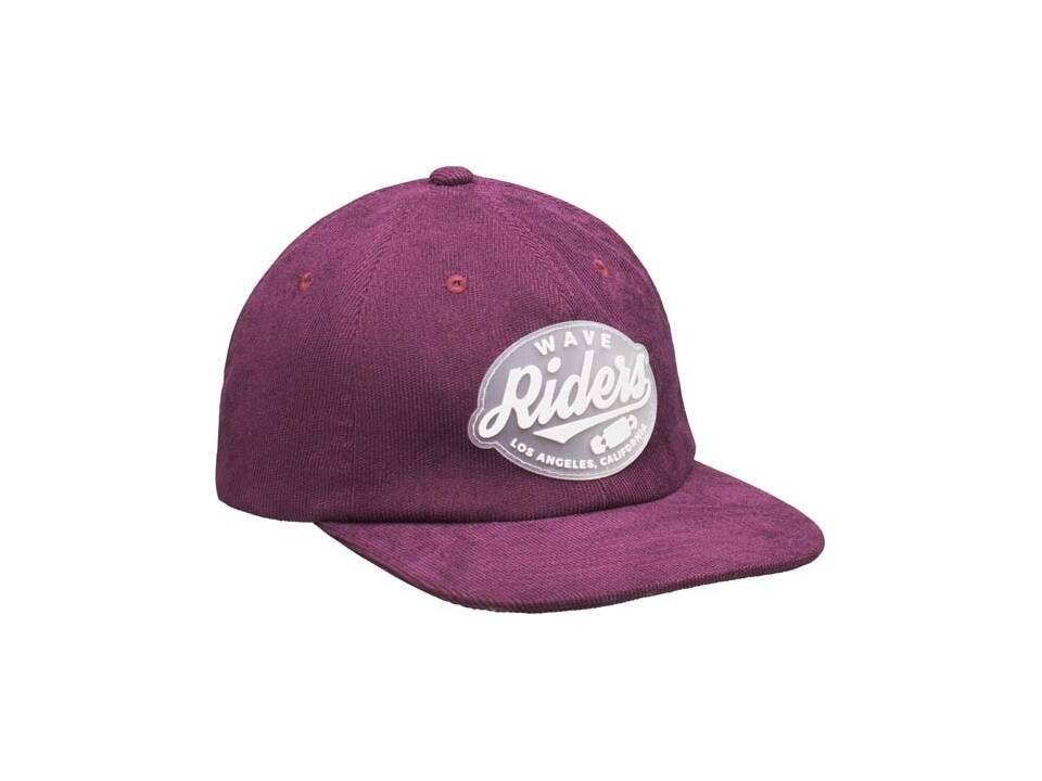 Custom-Made Retro Corduroy Pet met Platte Klep – volledig eigen design 11