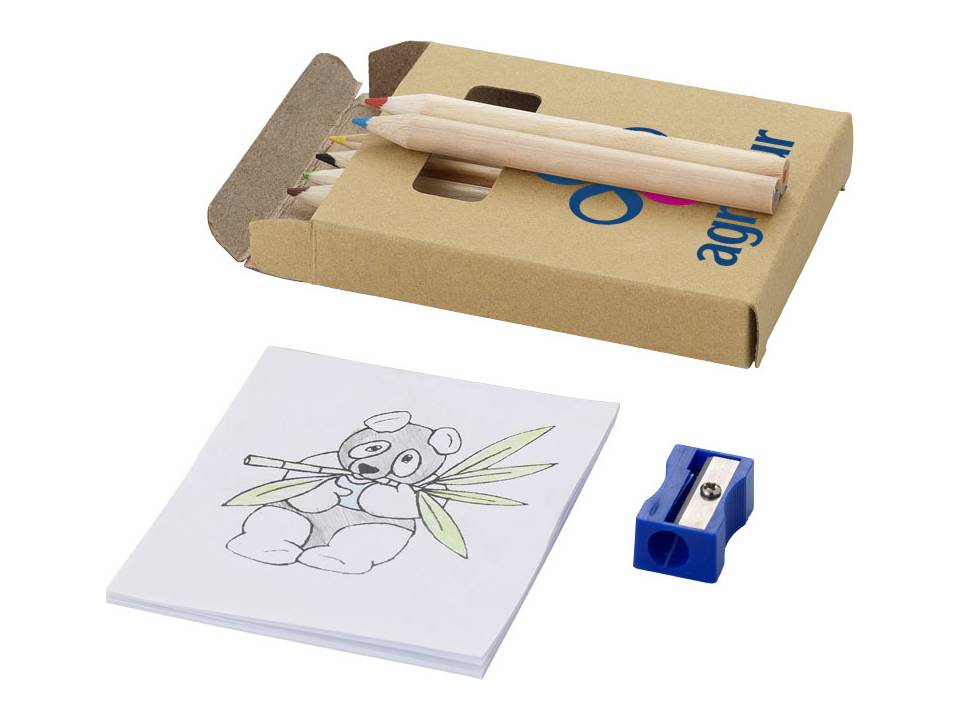 8-delige kleurset & kleurboek 6