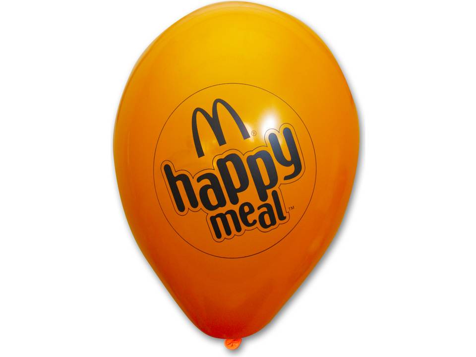 Ballonnen Ø33 cm - 1 kleur bedrukking 2