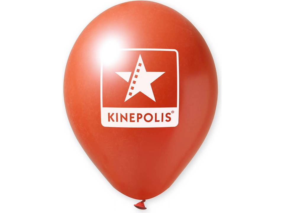 Ballonnen Ø33 cm - 1 kleur bedrukking 17