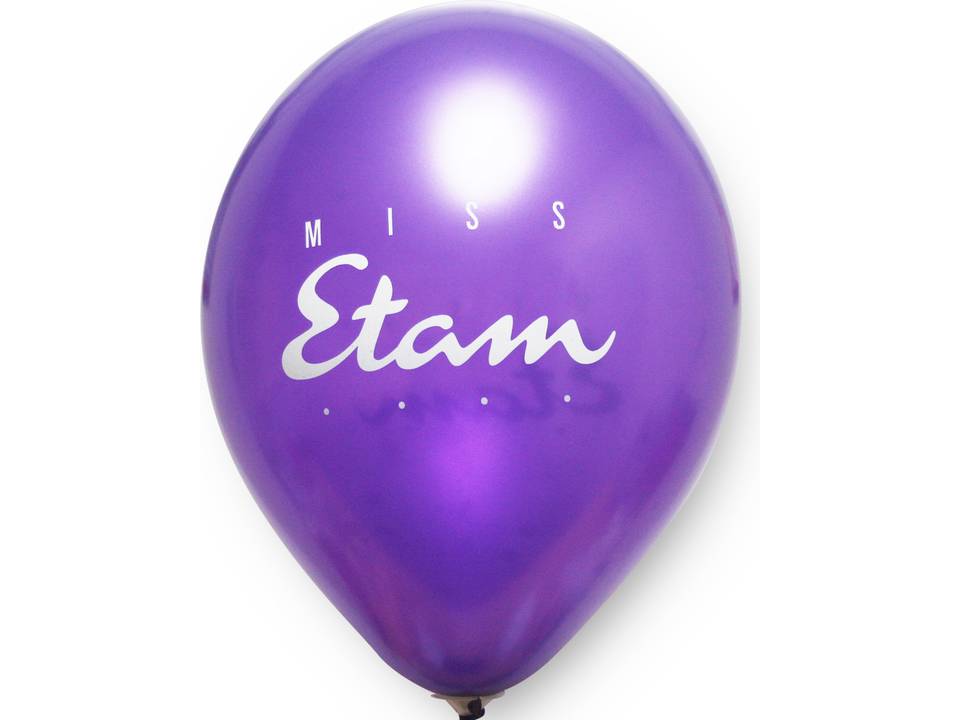 Ballonnen Ø33 cm - 1 kleur bedrukking 5
