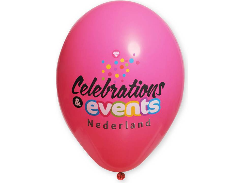Ballonnen Ø27 cm - met full colour bedrukking 9
