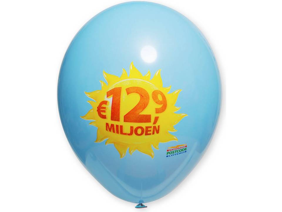 Ballonnen Ø27 cm - met full colour bedrukking 13