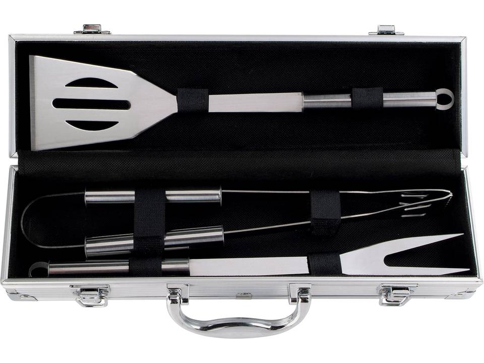 Barbecueset in aluminium box 4