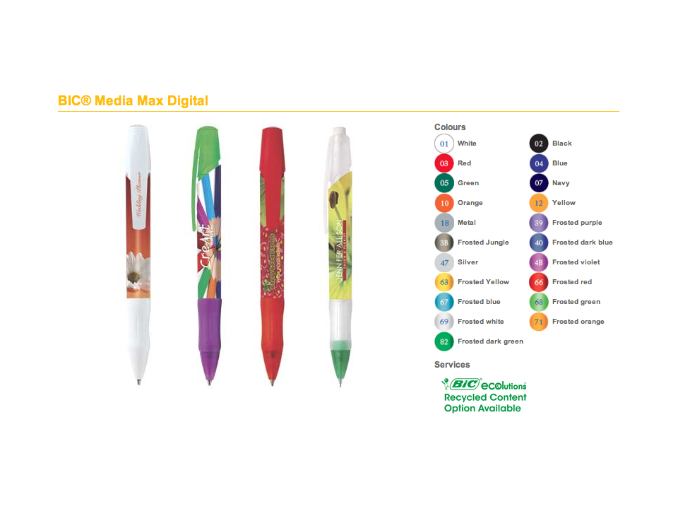 BIC Media Max Digital balpen 1