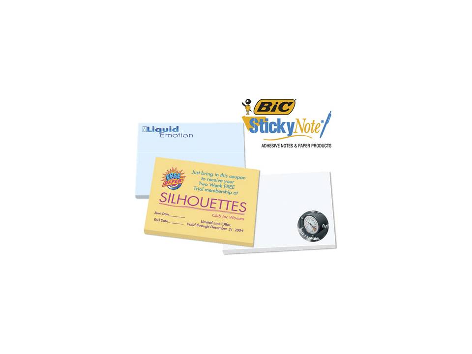 Bic Ecolutions Sticky Note 6,8 x 7,5 cm - 25 vellen 3