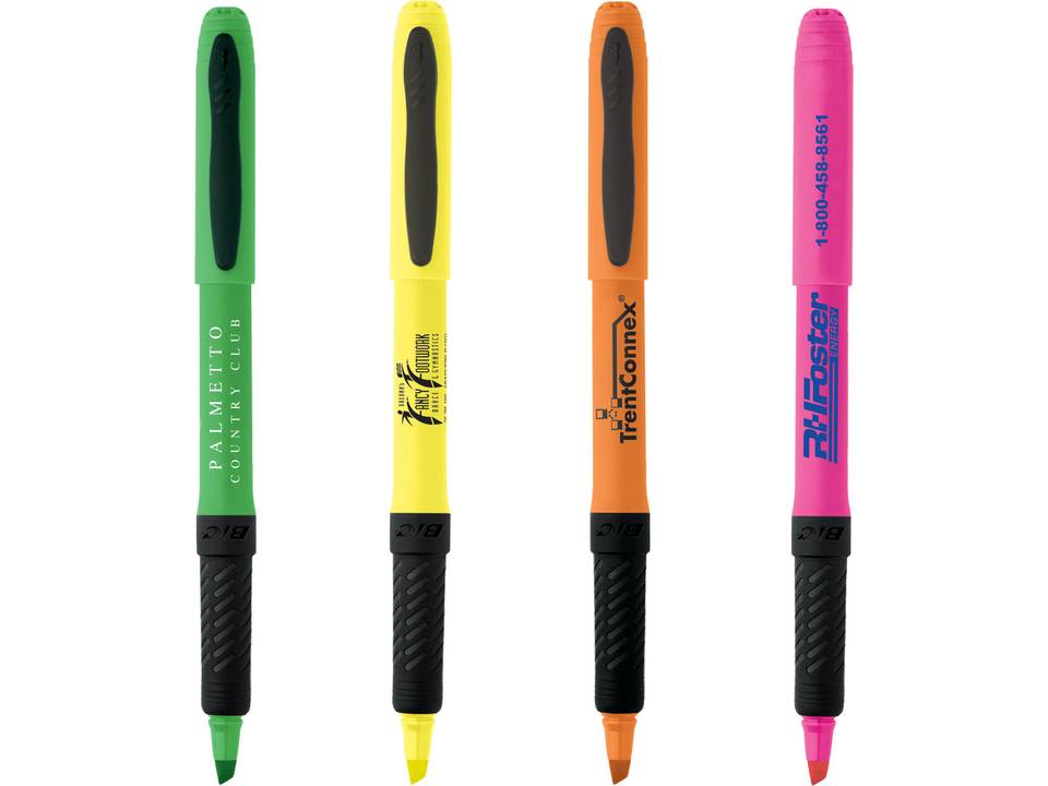 BIC Brite Liner Grip markeerstift 8