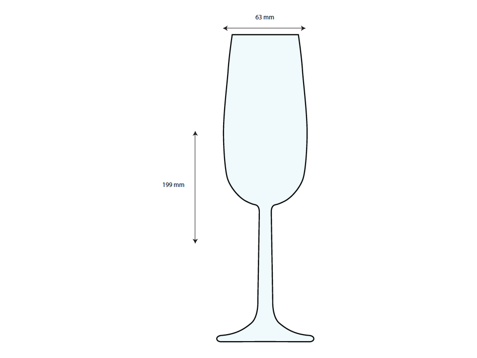 Champagneflute - 170 ml 1