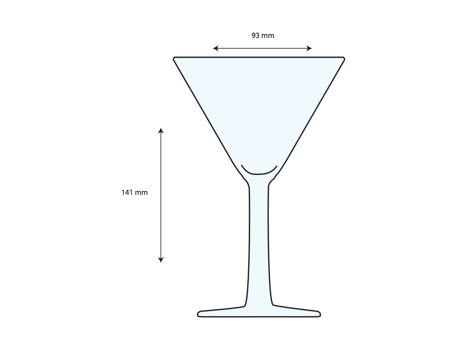 Cocktail glazen - 140 ml 2