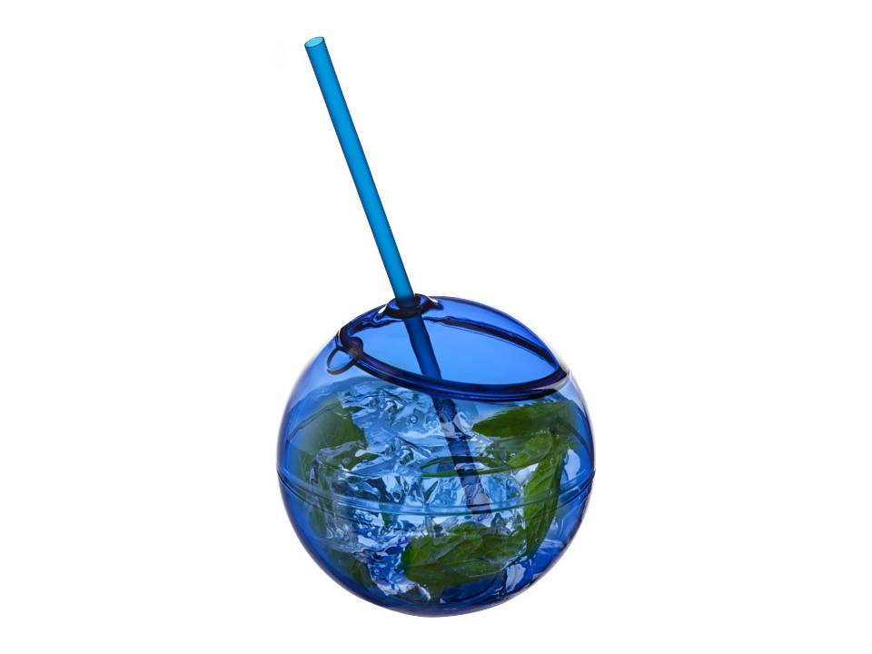 Fiesta bowl met rietje - 580 ml 20