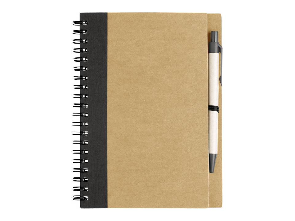 Gerecycled notitieboek met pen 20