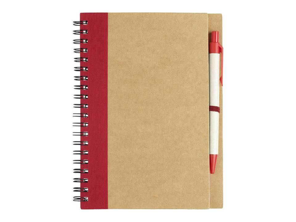 Gerecycled notitieboek met pen 23