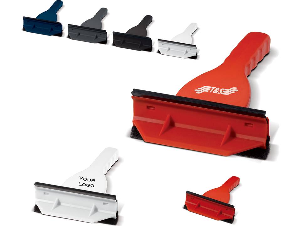 IJskrabber met spons en ruitenwisser 1