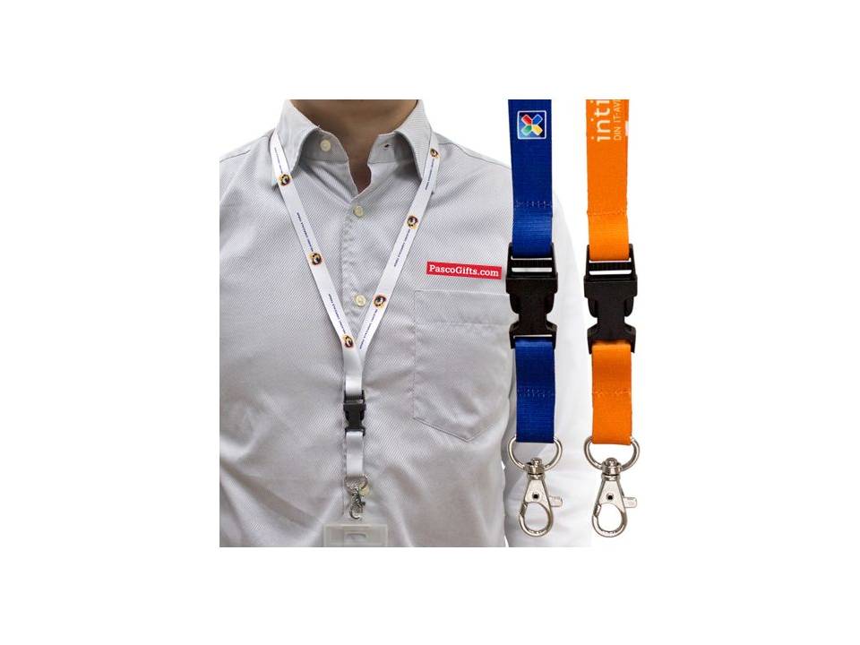 Maatwerk lanyards 25 mm 2