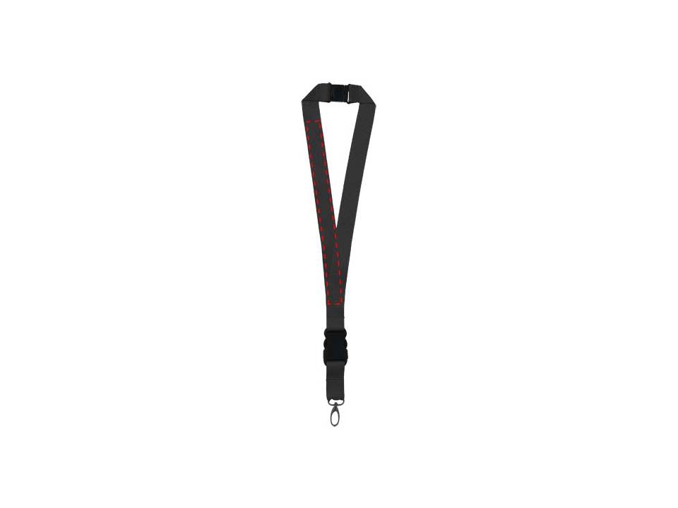 Lanyard Keycord 25 mm met veiligheidssluiting 10